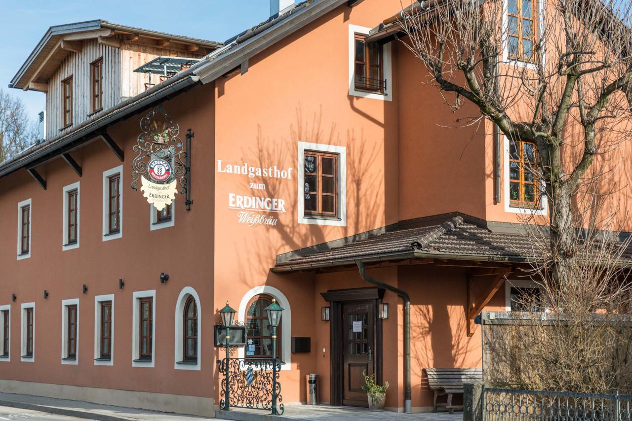 Landgasthof Zum Erdinger Weissbrau Hotel Rosenheim Exterior foto